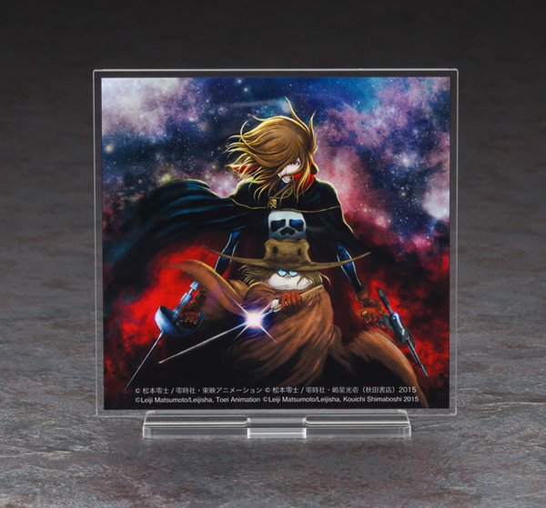 Space Pirate Battleship "Arcadia" 3rd Ship (Variant) Attack Enhanced Type (w/Acrylic Stand) - Captain Harlock - HASEGAWA 1/1500