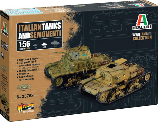 Italian Tanks and Semoventi - ITALERI 1/56