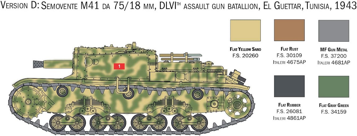 Italian Tanks and Semoventi - ITALERI 1/56