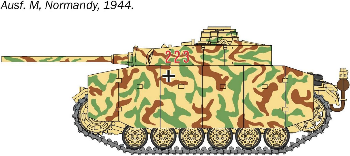 Pz.Kpfw. III Ausf. J/L/M/N - ITALERI 1/56