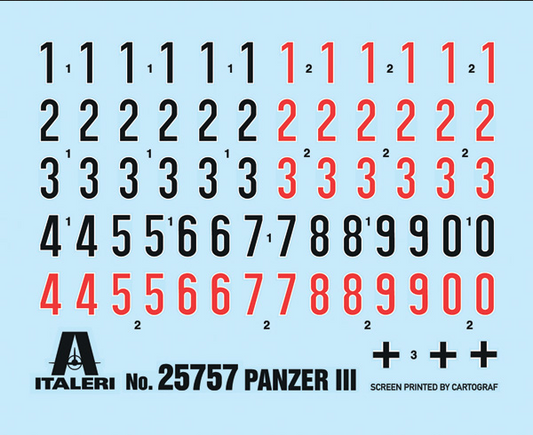 Pz.Kpfw. III Ausf. J/L/M/N - ITALERI 1/56