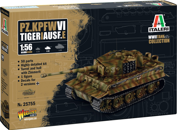 Pz.Kpfw. VI Tiger I Ausf.E - ITALERI 1/56