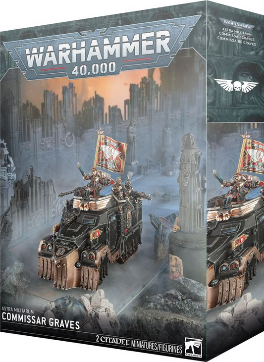 Commissar Graves - Astra Militarum - WARHAMMER 40.000 / CITADEL