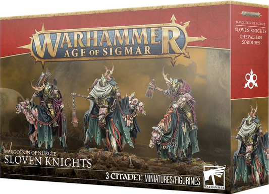 Sloven Knights - Maggotkin of Nurgle - WARHAMMER AGE OF SIGMAR / CITADEL