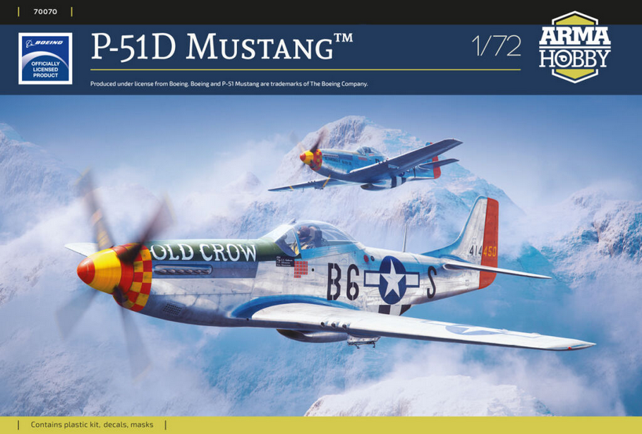 P-51D Mustang - ARMA HOBBY 1/72