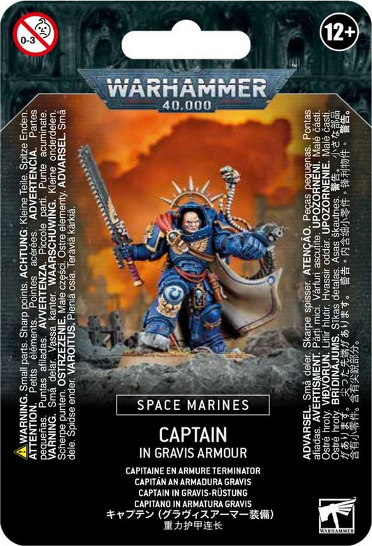 Captain in Gravis Armour - Space Marines - WARHAMMER 40.000 / CITADEL