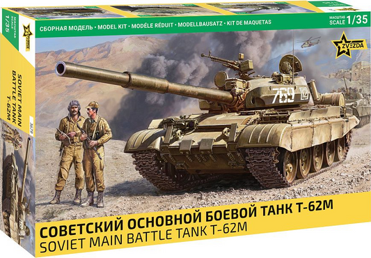 Soviet Main Battle Tank T-62M - ZVEZDA 1/35