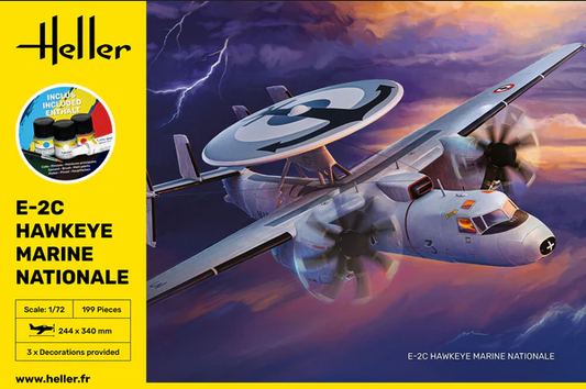 E-2c Hawkeye Marine Nationale - Kit Complet - HELLER 1/72