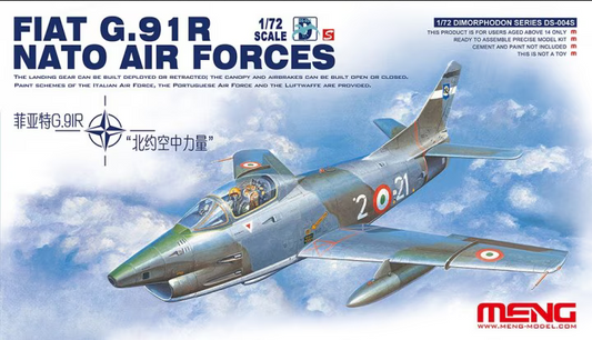 Fiat G.91 R NATO Air Forces - MENG 1/72