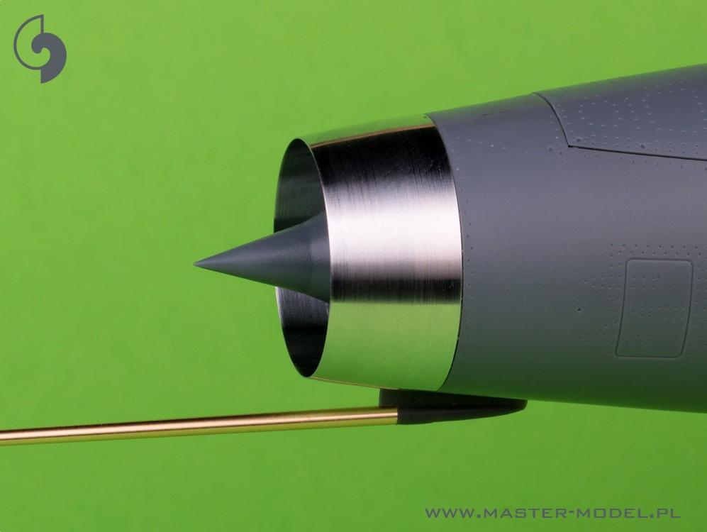 MiG-21 F-13 (Fishbed C) - turned metal air intake ring (for Eduard) - MASTER MODEL AM-48-196