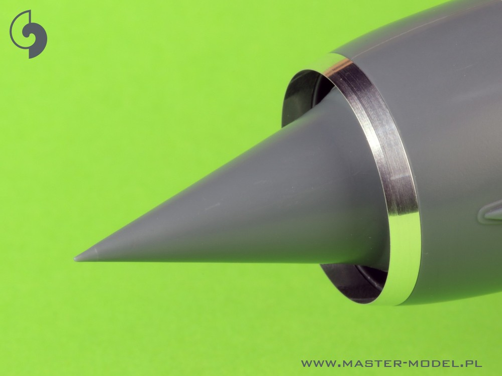 MiG-21 PF / PFM / SMT / R / MF (Fishbed D, F, J) - turned metal air intake ring (for Eduard) - MASTER MODEL AM-48-197