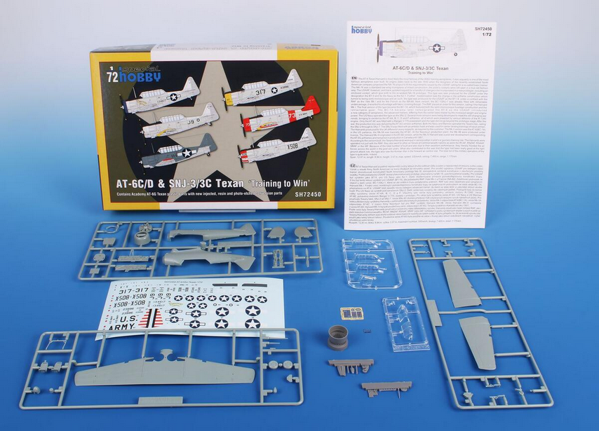 AT-6C/D & SNJ-3/3C Texan "Training To Win" - SPECIAL HOBBY 1/72