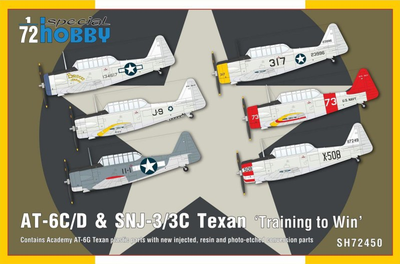 AT-6C/D & SNJ-3/3C Texan "Training To Win" - SPECIAL HOBBY 1/72