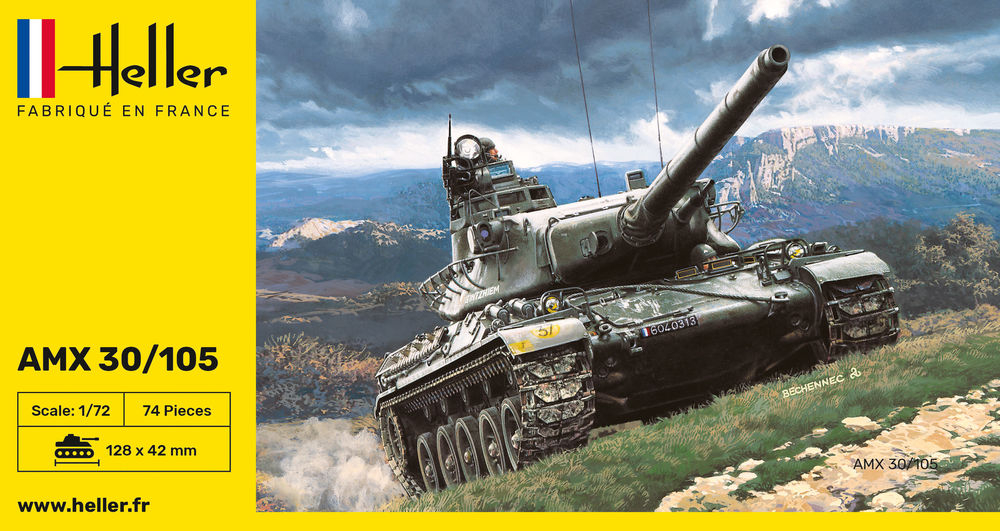 AMX 30/105 - HELLER 1/72