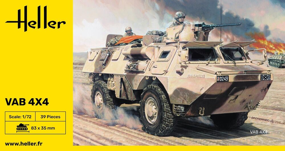 VAB 4X4 - HELLER 1/72