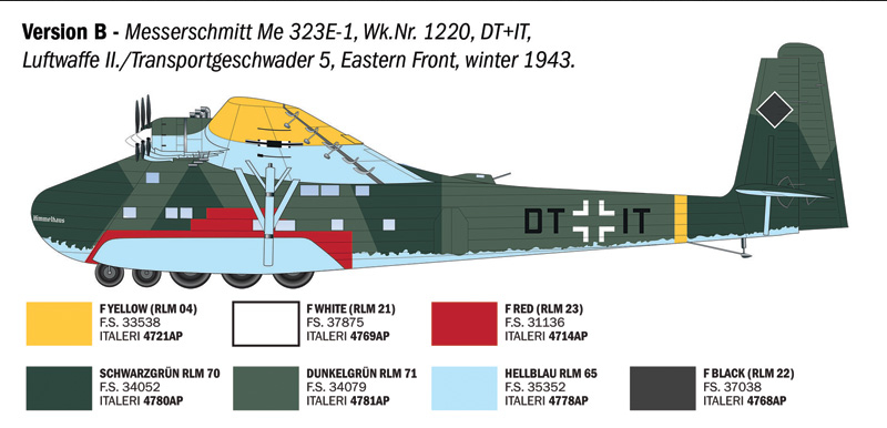 Messerschmitt Me 323 Gigant - ITALERI 1/72