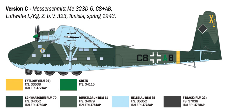 Messerschmitt Me 323 Gigant - ITALERI 1/72