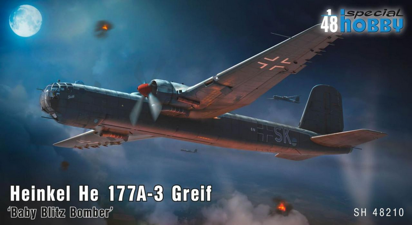 Heinkel He 177A-3 Greif "Baby Blitz Bomber" - SPECIAL HOBBY 1/48
