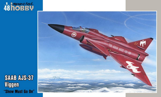 Saab AJS-37 Viggen "Show Must Go On" - SPECIAL HOBBY 1/48