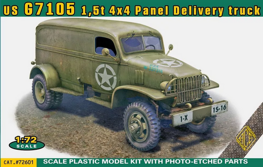 US G7105 1,5t 4x4 Panel Delivery Truck - ACE 1/72