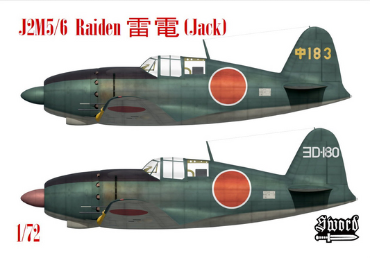 J2M5/6 Raiden - SWORD MODELS 1/72