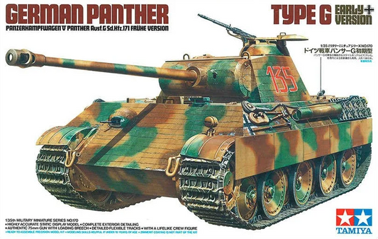 German Panther Type G (Early Version) - TAMIYA 1/35