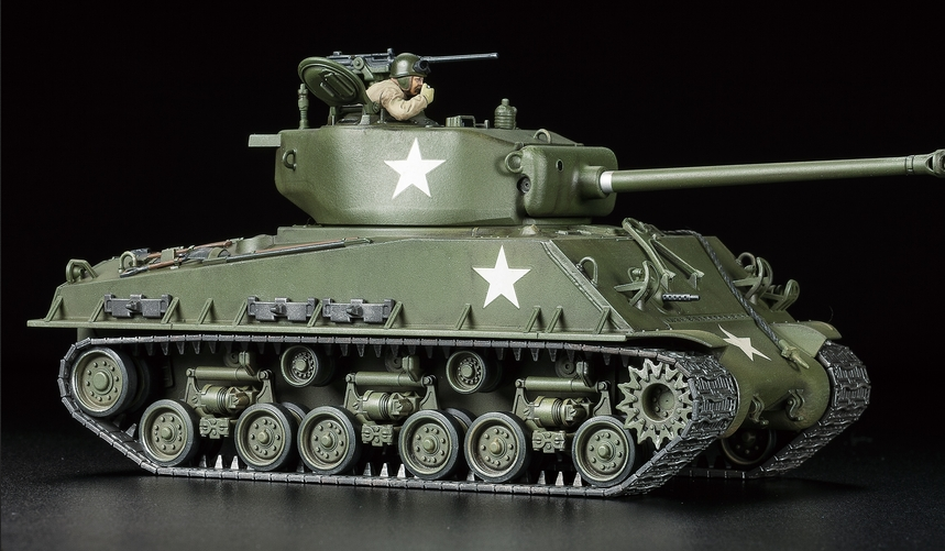 U.S. Medium Tank M4A3E8 Sherman "Easy Eight" - TAMIYA 1/48