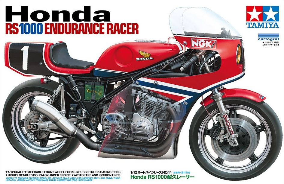 Honda RS1000 Endurance Racer 1981 - TAMIYA 1/12