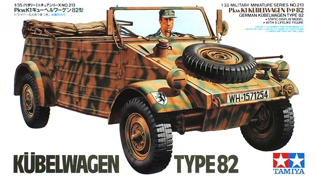 German Kübelwagen Type 82 - TAMIYA 1/35