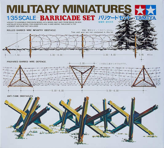 Barricade Set - TAMIYA 1/35