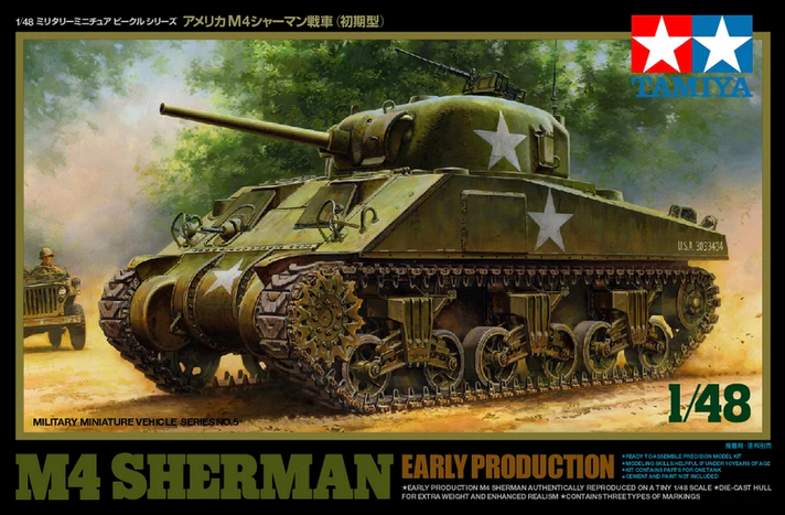 M4 Sherman Early Production - TAMIYA 1/48