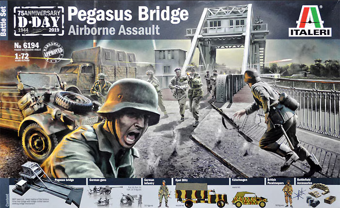 Pegasus Bridge - Airborne Assault Battle Set - ITALERI 1/72