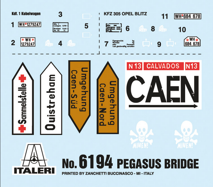 Pegasus Bridge - Airborne Assault Battle Set - ITALERI 1/72