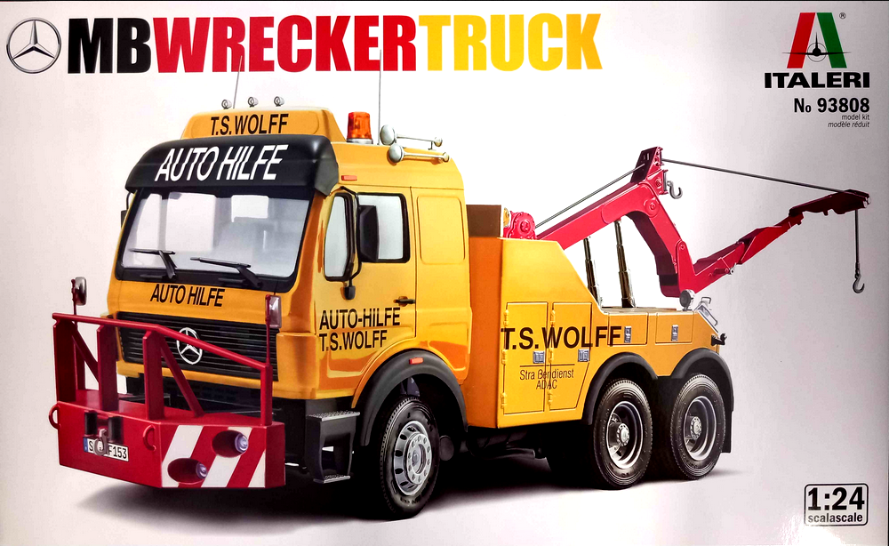 Mercedes-Benz Wrecker Truck - ITALERI 1/24