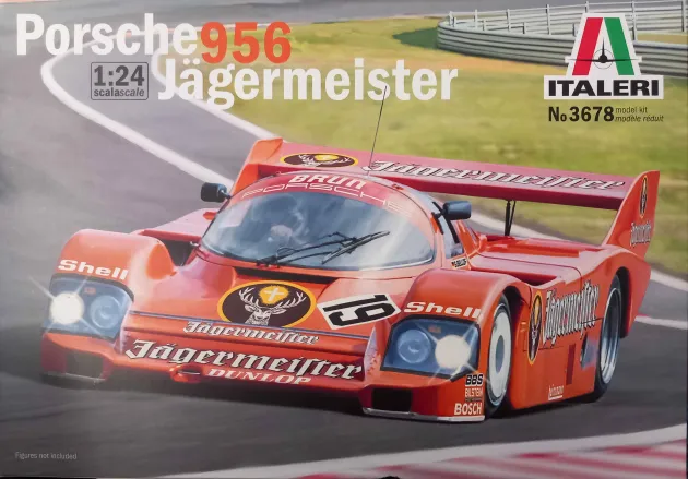 Porsche 956 Jägermeister - ITALERI 1/24