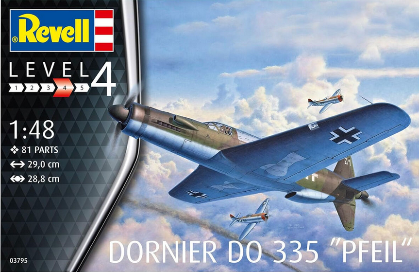 Dornier Do 335 "Pfeil" - REVELL 1/48
