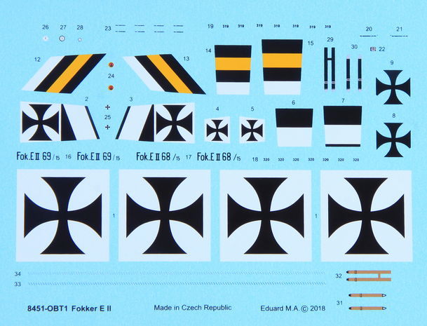 Fokker E.II - Weekend Edition - EDUARD 1/48
