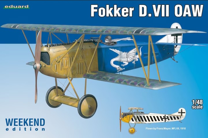 Fokker D.VII OAW - Weekend Edition - EDUARD 1/48