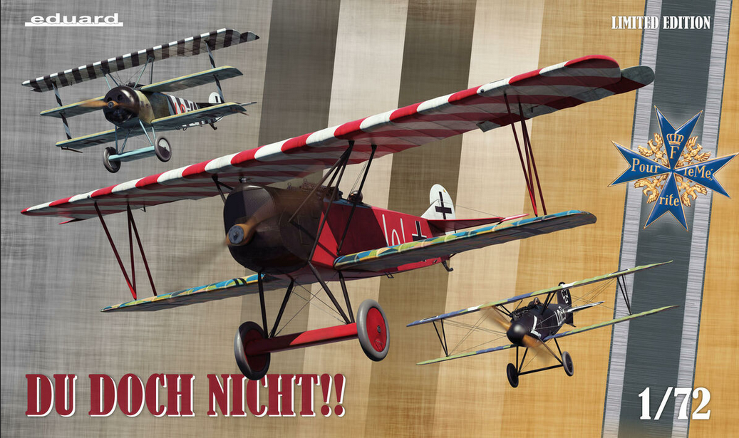 Du Doch Nicht!! (Albatros D.V, Fokker Dr. I and Fokker D.VII) - EDUARD 1/72