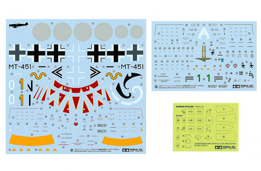 Messerschmitt Bf109 G-6 Late production - TAMIYA 1/48