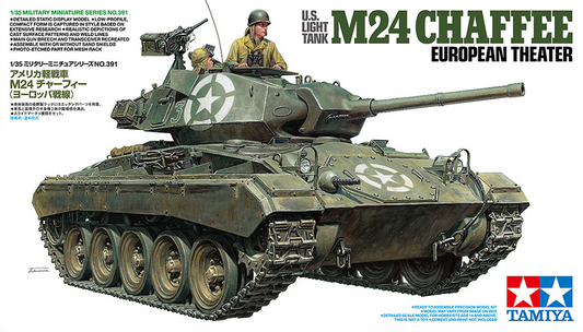 M24 Chaffee U.S. Light Tank [European Theater] - TAMIYA 1/35