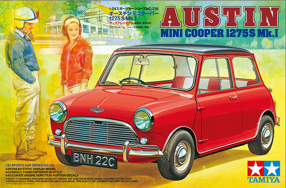 Austin Mini Cooper 1275S Mk.I - TAMIYA 1/24