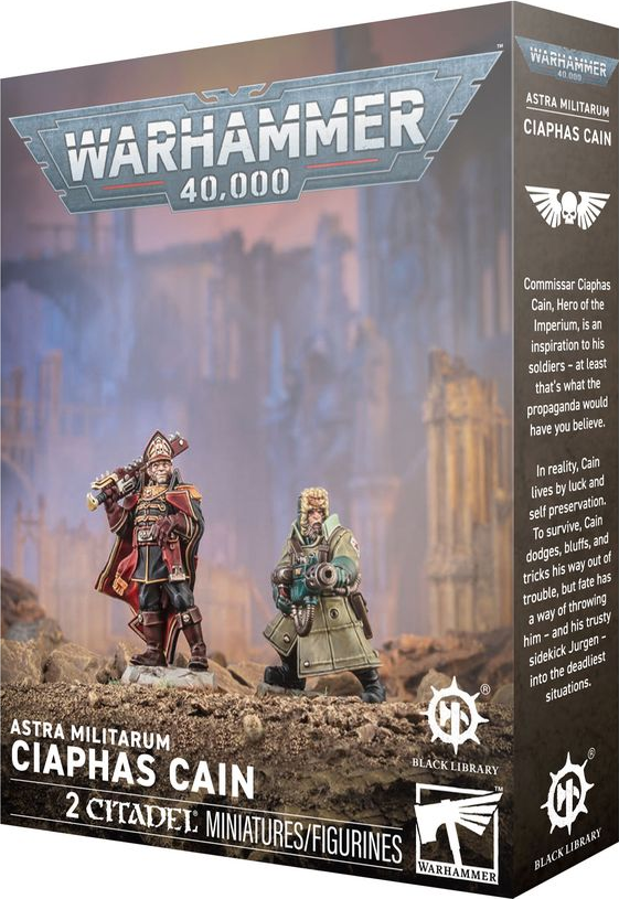 Ciaphas Cain - Astra Militarum - WARHAMMER 40.000 / CITADEL