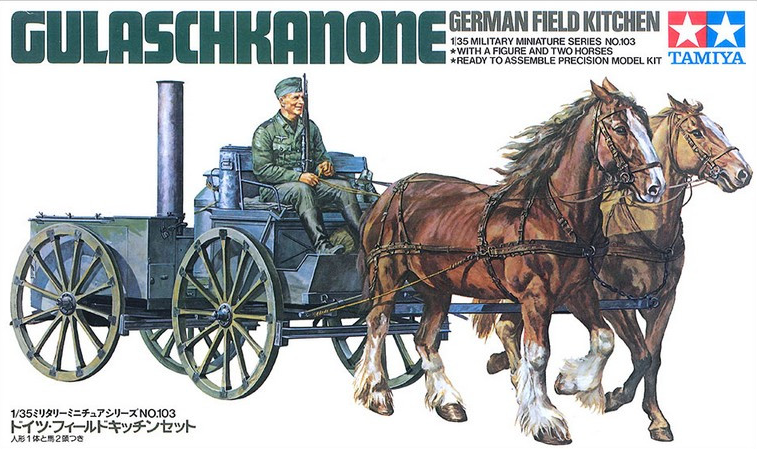 Gulaschkanone - German Field Kitchen - TAMIYA 1/35