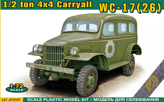 WC-17(26) - 1/2 ton 4X4 Carryall - ACE 1/72
