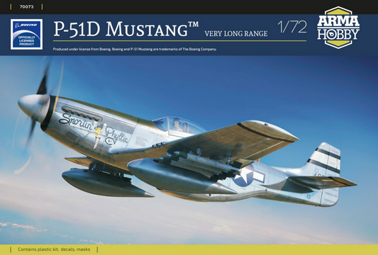 P-51D Mustang [Very Long Range] - ARMA HOBBY 1/72