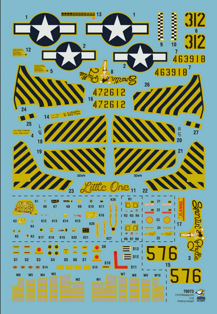 P-51D Mustang [Very Long Range] - ARMA HOBBY 1/72