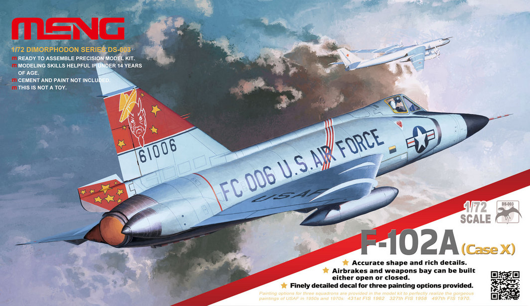 F-102A (Case X) - MENG 1/72
