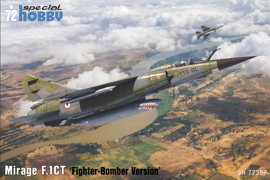 Mirage F.1CT "Fighter-Bomber Version" - SPECIAL HOBBY 1/72