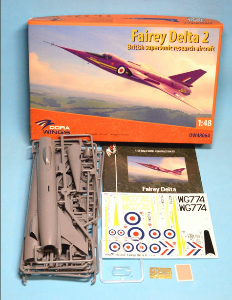 Fairey Delta 2 - British Supersonic Research Aircraft - DORA WINGS 1/48